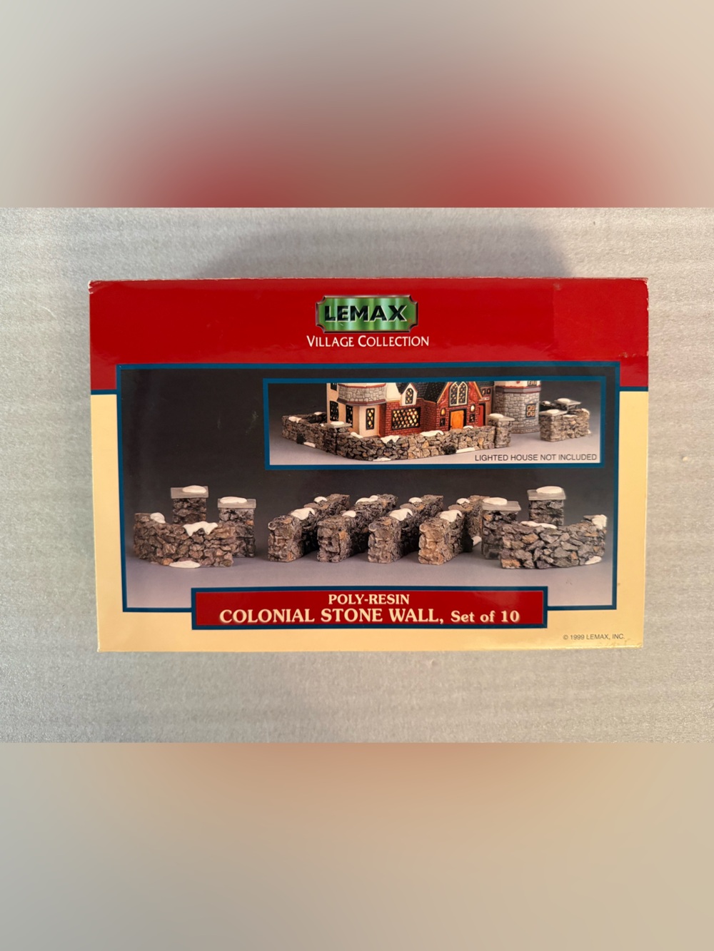 Lemax Village Collection Colonial Stone Wall Set